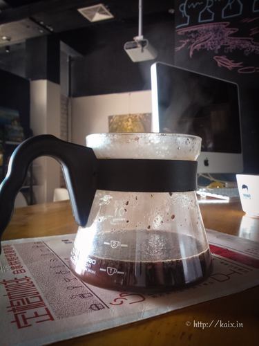 冲入热水
