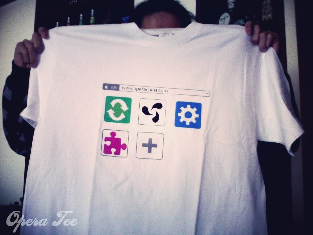 opera tee 正面