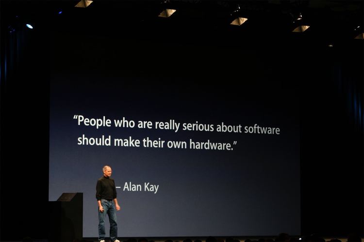 People who&rsquo;re serious about software should make their own hardware