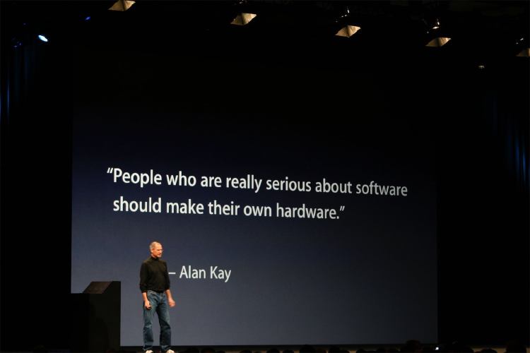 People who’re serious about software should make their own hardware